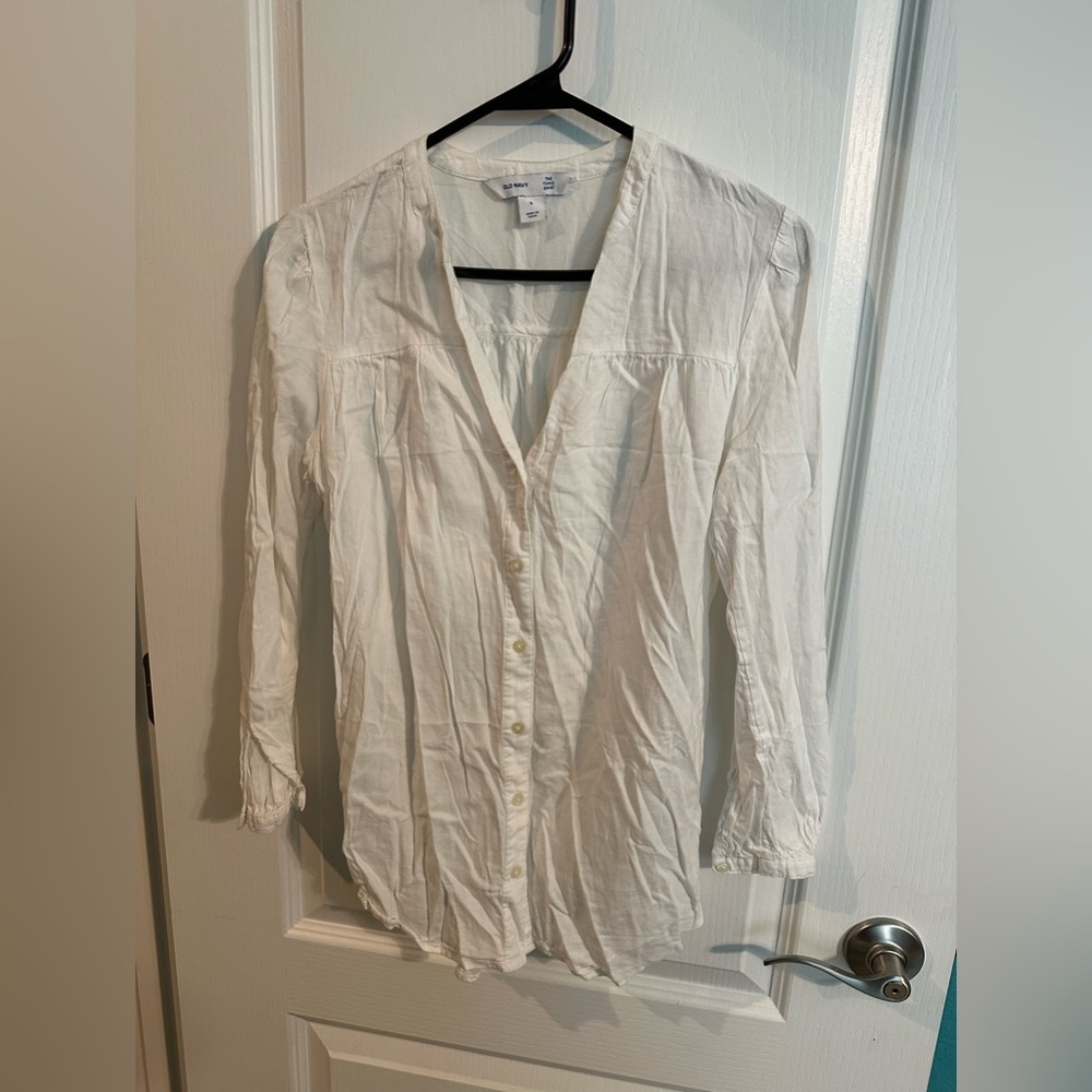 White old navy tunic
